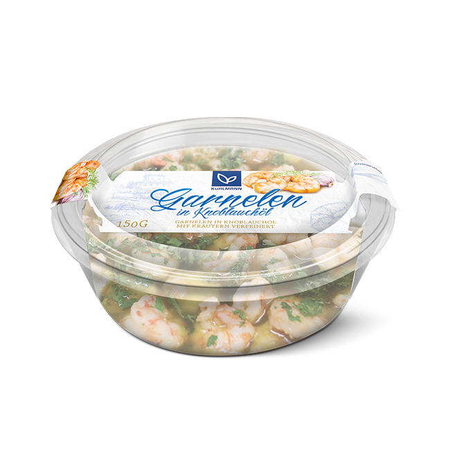 Garnelen in Knoblauch&ouml;l, 145 g