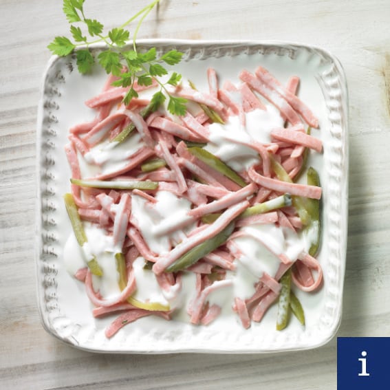 Meat salad, Berlin-style