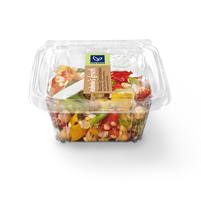Bunter Gem&uuml;sesalat, 250 g