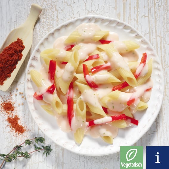 Paprika-Nudelsalat