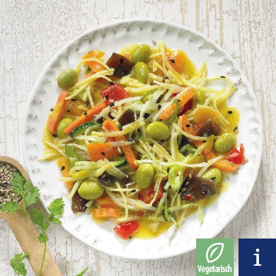 Wok-Nudelsalat