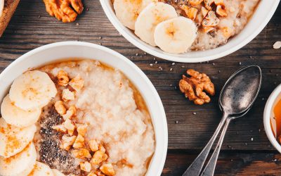 Porridge auf Haferdrink-Basis!