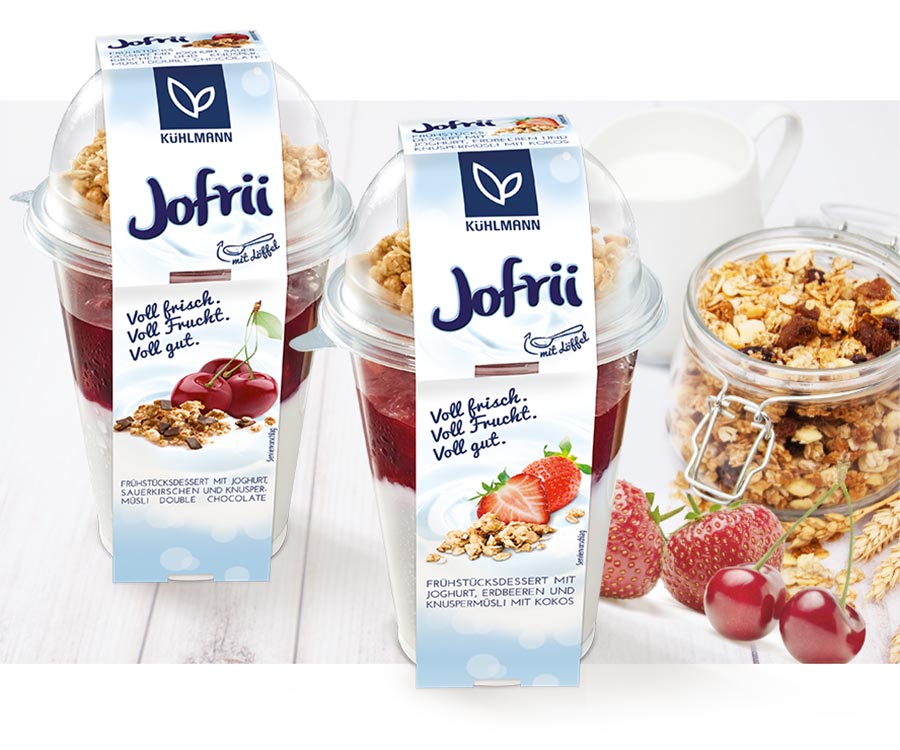 leckere Joghurt Rezepte mit Jofrii