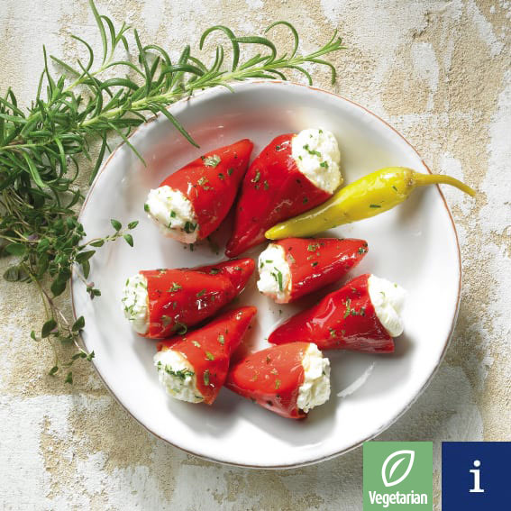 Spicy little florina peppers
